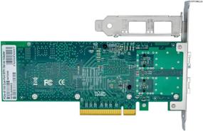 img 3 attached to Высокоскоростной адаптер сервера Jeirdus Intel 82599 Chipset X520-DA2 10G PCI-E Ethernet с двойным портом SFP+ для быстрой передачи данных