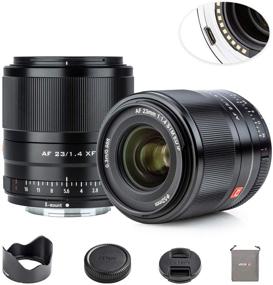 img 4 attached to 📷 VILTROX 23mm F1.4 Auto Focus APS-C Frame Lens for Fuji X Mount: High-quality STM Motor Internal Focus Portrait Lens for Fujifilm Camera X-A2 X-M1 X-A20 X-T3 X-T100 X-H1 X-Pro2 X-Pro3