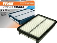 оптимизированный воздушный фильтр fram extra guard, ca5466 для автомобилей chevrolet, mazda и toyota. логотип