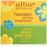 alba botanica hawaiian oil-free moisturizer 🌿 with aloe & green tea, 3 oz. logo