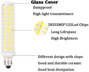 img 2 attached to Halogen Equivalent Dimmable Candelabra Ceiling