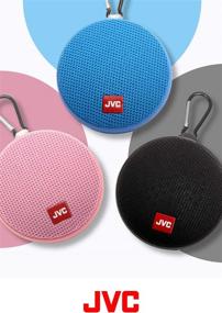 img 3 attached to 🔊 JVC SPSA2BTB Portable Wireless Speaker - Enhanced Surround Sound, Bluetooth 5.0, Waterproof IPX4, Extended 7-Hour Battery Life, Black
