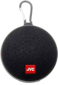 img 4 attached to 🔊 JVC SPSA2BTB Portable Wireless Speaker - Enhanced Surround Sound, Bluetooth 5.0, Waterproof IPX4, Extended 7-Hour Battery Life, Black