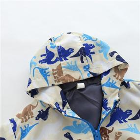 img 3 attached to Raincoat Printed Waterproof Jackets Toddler