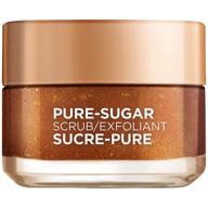 💆 l'oréal paris skin care pure sugar face scrub with grapeseed - revitalize dull skin and achieve a smooth, glowing complexion, 1.7 fl. oz. logo