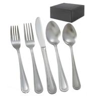 tiger chef 20 piece stainless teaspoons logo