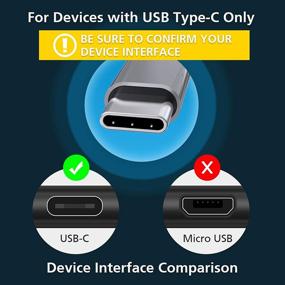 img 3 attached to 🔌 AGVEE [2 упаковки 15 футов] Провод USB-C, дополнительно длинный кабель для зарядки телефонов на Android, быстрая зарядка с бесшовным концом USBC, совместим с Samsung S10 S10e S9 S8 A10e, Note 9 8, LG Stylo 4 5, тёмно-серый