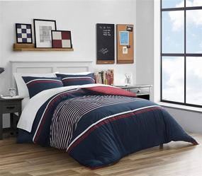 img 4 attached to Nautica Mineola Comforter Queen Size_Name