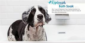 img 2 attached to Replenish Natural Paw Healing Solution: Soothing Epsom Salt Foot Soak for Optimal Pet Paw Care