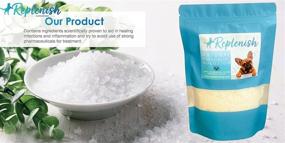 img 1 attached to Replenish Natural Paw Healing Solution: Soothing Epsom Salt Foot Soak for Optimal Pet Paw Care