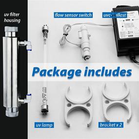 img 3 attached to 🔬 Powerful 11 Watt Disinfection Sterilizer: ISpring UVF11B – Ensuring Effective Germ Elimination