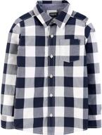 toddler woven buttonfront green plaid boys' clothing for tops, tees & shirts logo