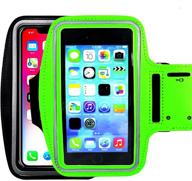 [2pack] water resistant sports armband cell phones & accessories logo