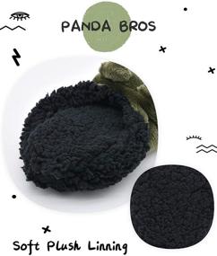 img 2 attached to 🐼 Тапочки для мальчиков Panda Bros Slipper Grippers - обувь с превосходным сцеплением.