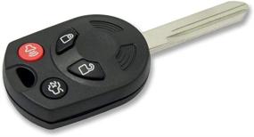 img 3 attached to 🔑 Keyless2Go Replacement: Remote Key for Ford Escape, Expedition, Explorer & More (2 Pack)