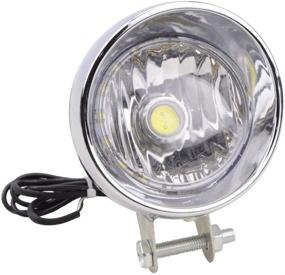 img 4 attached to GOOFIT Motorcycle Headlight: 12V Head Lamp Integrated 🏍️ for Scooter ATV Cruiser Chopper - Top-Quality Illumination Solution