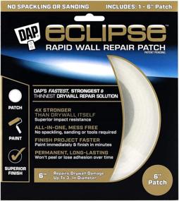 img 4 attached to DAP 7079809165 Repair Eclipse Wall Patch: 6-Inch Clear Solution for Seamless Fixes