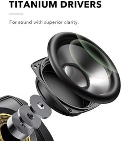 img 2 attached to Улучшенная портативная акустическая система с Bluetooth 5.0: Hi-Fi 3D-стерео, усиленный бас, 18 часов проигрывания, FM-радио, встроенный микрофон, беспроводной диапазон 100 футов - идеальна для использования на открытом воздухе.