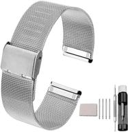 timelessly stylish stainless buckle classic polished bracelet men's watches for watch bands logo