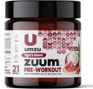 🐯 umzu zuum tiger's blood pre-workout blend logo