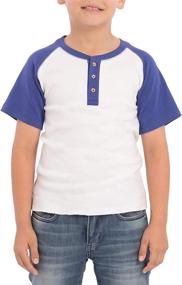 img 3 attached to SOIZZI Organic Baseball Certificated Sensitive Boys' Clothing in Tops, Tees & Shirts