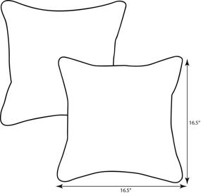 img 2 attached to Pillow Perfect Avia Throw Pillows