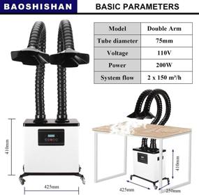 img 3 attached to 🔥 Паяльный экстрактор-абсорберная гравировальная станция BAOSHISHAN