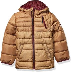 img 3 attached to Down Blend Puffer Jacket - The Big Chill Boys' Ultimate Winter Essential