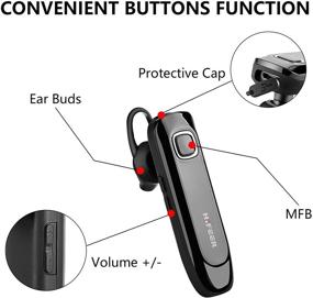 img 3 attached to Наушники HIFEER Bluetooth с защитой от воды и шумоподавлением