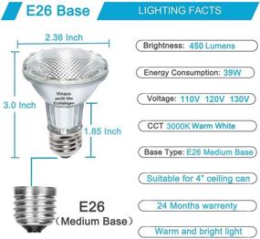 img 1 attached to 🔆 Dial up the Brilliance: Vinaco Halogen Dimmable Brightness Equivalent Unleashed!