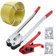 🛠️ heavy duty pp plastic strapping kit - packaging strapping banding tensioning tool & sealer tool combo logo