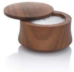 img 2 attached to 🧂 Nambe Nara Salt Cellar: Exquisite Design and Functionality to Elevate Your Culinary Experience