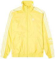 adidas originals mens track yellow men's clothing logo