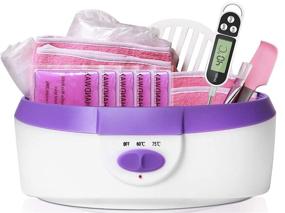 img 4 attached to 🤚 Ultimate Paraffin Wax Machine for Hand and Feet - BTArtbox Paraffin Wax Bath with 1000g Wax, Liners, Mitts, and Booties for Silky Smooth Skin