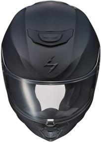 img 1 attached to 🏍️ Matte Black Scorpion R420 Helmet - X-Large Size