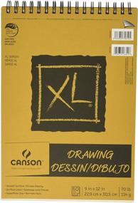 img 1 attached to 🎨 Canson XL Top Wire Drawing Pad: 9x12 Inches, 70lb, 60 Sheets - Perfect for Artists, Sketching, and Creativity!