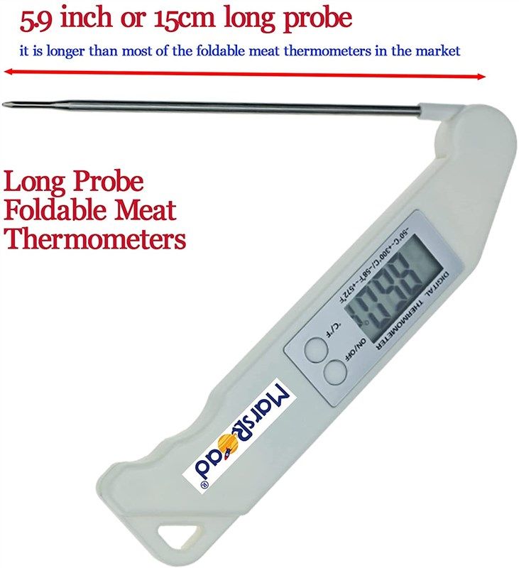 Digital Digital Household Thermometer Kit With 15cm Long Probe For