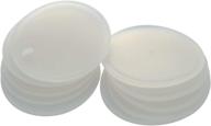 ultimate leak-proof platinum silicone sealing lid inserts/liners for mason jars - 10 pack (wide mouth) логотип