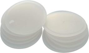 img 4 attached to Ultimate Leak-Proof Platinum Silicone Sealing Lid Inserts/Liners for Mason Jars - 10 Pack (Wide Mouth)