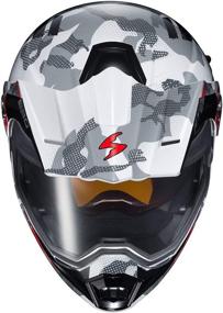 img 2 attached to ScorpionEXO EXO-AT950 Outrigger Helmet W/Electric Shield (White/Grey - Small)