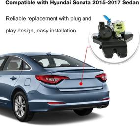 img 1 attached to Premium Actuator Compatible Hyundai 2015 2017