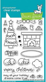 img 2 attached to 🎅 Lawn Fawn Clear Stamps Christmas Dreams LF1466 – 4x6 Size (One Pack)