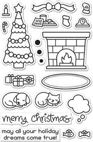 img 1 attached to 🎅 Lawn Fawn Clear Stamps Christmas Dreams LF1466 – 4x6 Size (One Pack)