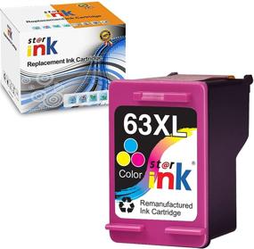 img 4 attached to 🖨️ St@r ink Remanufactured HP 63XL Color Ink Cartridge Replacement for DeskJet 1110 1112 2130 3630 3632 3634 3639 Envy 4520 4510 4512 OfficeJet 3830 5255 4650 4652 5220 5230 5258 Printer – 1 Pack