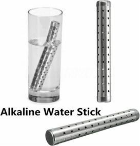 img 3 attached to 🚰 EHM Hydrogen Mineral Purifier - 4 Alkaline pH Water Filter Sticks with Tourmaline, Germanium, Maifanshi & FAR Infrared Ray Stones - Naturally Boosts pH Levels and Reduces ORP