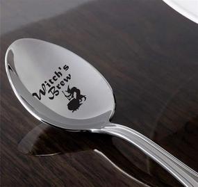img 1 attached to Halloween Spoon Engraved Childrens Decoration
