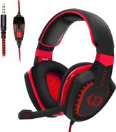 anivia pc gaming headsets with mic - stereo headphones for xbox one, ps4, android, ios, laptop, smartphone, tablet - gaming headphones for xbox one controller logo