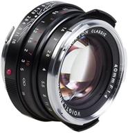 📷 voigtlaender nokton classic lens 40mm/f1.4 logo