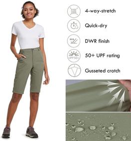 img 1 attached to 🏕️ BALEAF Women's Quick Dry Hiking Shorts: Lightweight and Water Resistant for Summer Camping and Active Travel