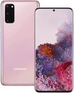 renewed samsung galaxy s20 5g, 128gb in cloud pink for gsm carriers logo
